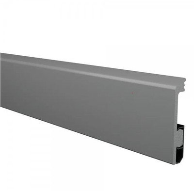 Плинтус Quadro Pro 80 Титаниум Winart 15х80х2000 дюрополимер окрашенный 90.80.001.040