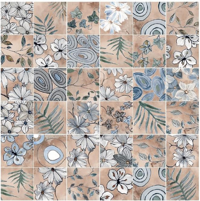 Декор Romantic Rose 20x20 Luc Matt. Elios Emotion керамогранит матовый, полированный 03A20A3