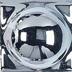 Вставка ADNE8058 Taco Esfera Plateado square керамическая