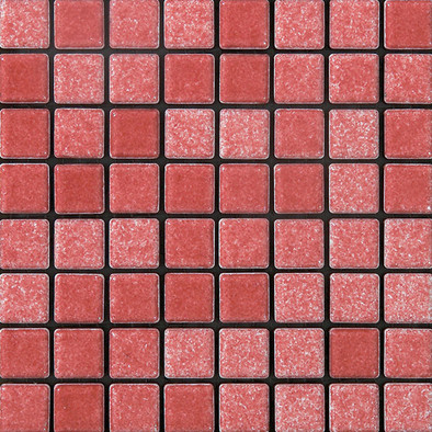 Мозаика Anthologhia Camelia керамика 30х30 см Appiani полуглянцевая чип 25х25 мм, красный MOS 7005