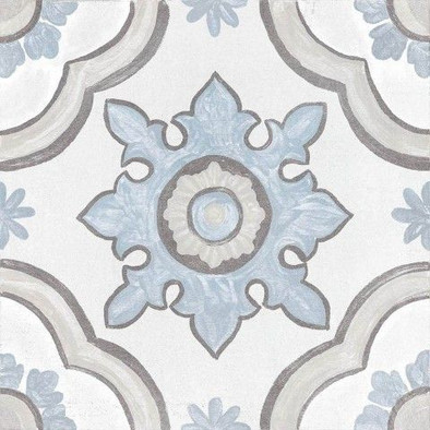 Декор Basma Decor White Mate 20x20 матовый керамогранит