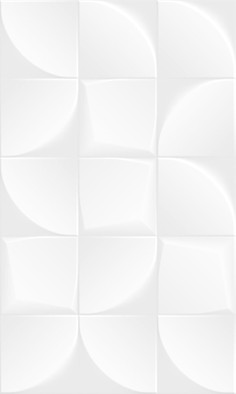 Настенная плитка Nature White Белый 02 30х50 (рельеф) Gracia Ceramica глянцевая керамическая 010100001403