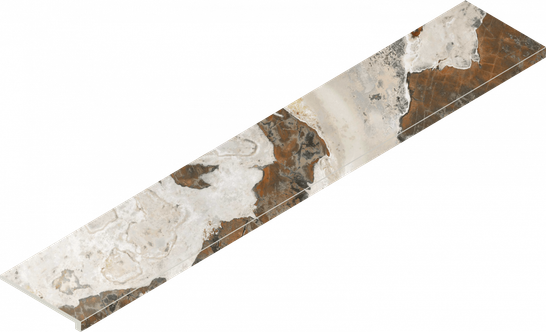 Ступень фронтальная Magma Dover Tiger Scal.160 Front Cer 33x160 керамогранит патинированная Italon 620070002990