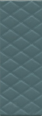 Настенная плитка 15128 Зимний сад Зелёный структура 15x40 Kerama Marazzi матовая керамическая