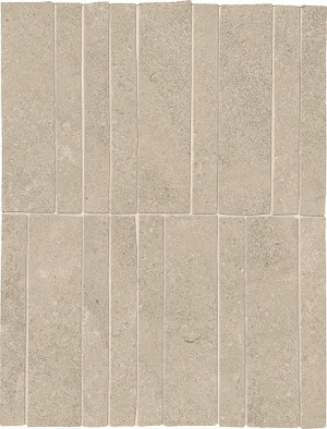 Мозаика Boost Icor Crete Furnace 19.5х30 см керамогранит Atlas Concorde Italy матовая, бежевый, коричневый, серый AZ86