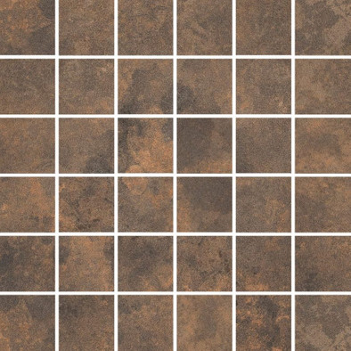 Мозаика Mosaic Apenino Rust Lappato 29.7x29.7 керамогранит лаппатированная, коричневый