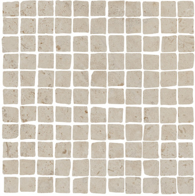 Мозаика MBS005 Про Лаймстоун Спакко Мозаичный Бежевый матовый керамогранит 20х20 см Kerama Marazzi