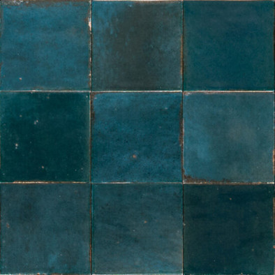Керамогранит Lume Blue Lux 10x10 Marazzi Italy глянцевый универсальная плитка MQ80