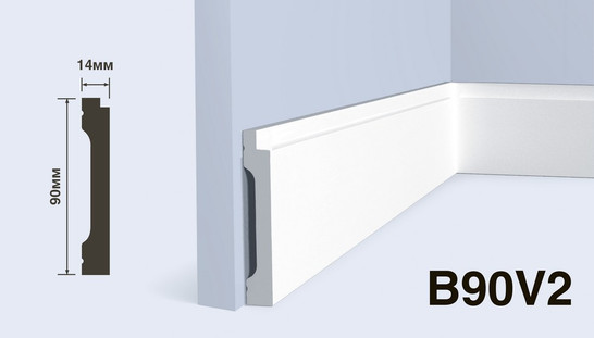 Плинтус Hiwood B90V2 фото Плинтус Hiwood B90V2