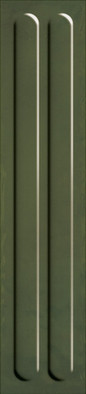 Настенная плитка Monpelli Olive Сegiełka Struktura D Połysk 6,5x29,8 g1 Paradyz Ceramika глянцевая, рельефная (структурированная) керамическая SS--065X298-1-MONP.OLD--P