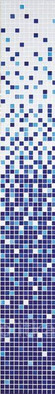 Мозаика Degradados Iris-2 № 803/800/508/501/103 (на сетке)