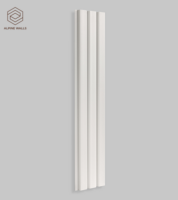 Стеновая декоративная панель LineArt ECO269W Alpine Walls под покраску 2900х122х12 мм фото Стеновая декоративная панель LineArt ECO269W Alpine Walls под покраску 2900х122х12 мм
