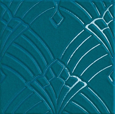 Декор Deco' Ottanio 20x20 Rilievo Petracer`s Grand Elegance Rubino глянцевая, рельефная (структурированная) керамический GER DERIL13