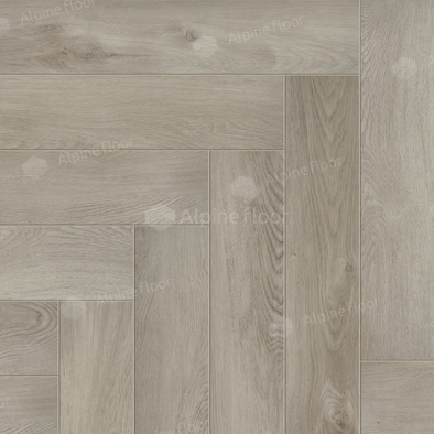 Кварцвиниловая плитка Alpine Floor ЕСО 16-1 Дуб Фантазия 43 класс 590х118х2.5 мм (ламинат)
