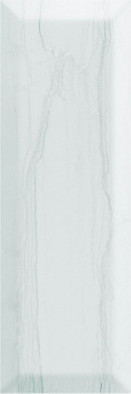 Настенная плитка Monopole Antique Gris Laguna Blanco Brillo Bisel 10х30 (1,02), глянцевая керамическая