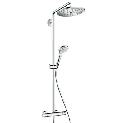Душевая стойка Hansgrohe Croma Select S, Showerpipe 280 1jet с термостатом, хром