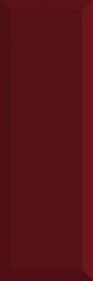 Настенная плитка Monocolor Biselado Brillo Burdeos 10x30 глянцевая керамическая фото Настенная плитка Monocolor Biselado Brillo Burdeos 10x30 глянцевая керамическая