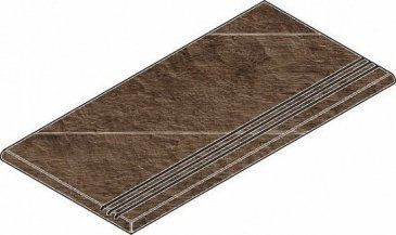 Ступень угловая Пэппер Закруг.Грип 30x60 Пр/Pepper Gradino Round Grip 30x60 DX керамогранит