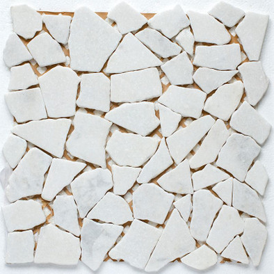 Мозаика Split White Matt (JMST040) 305x305x7, натур. мрамор
