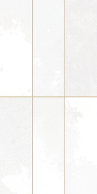 Настенная плитка FS Tradition Brick White 20x40 см Peronda 30961 глянцевая керамическая