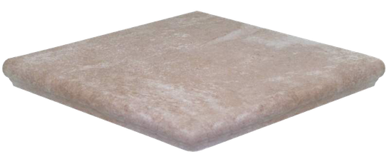 Ступень угловая WKS 31160 E Hellbeige 32x32 матовая клинкер