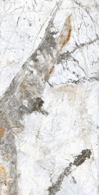 Керамогранит GT120605703PR Gabriel_GT Белый 60x120 полированный Global Tile универсальная плитка