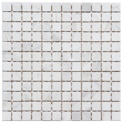 Мозаика K-733 мрамор 29.8х29.8 см полированная чип 23х23 мм, серый