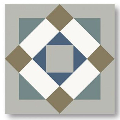 Керамогранит Kompas Nara 20x20 Nanda Tiles матовый универсальный