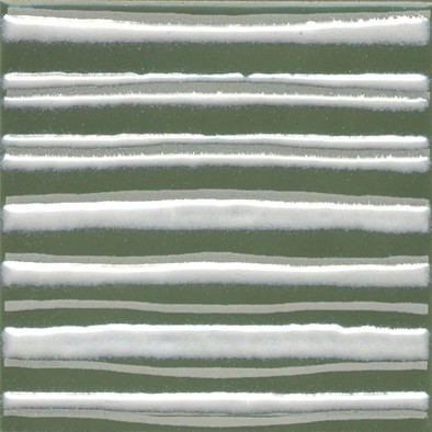 Декор KMD3STA023GN Бахия 3 Зелёный глянцевый 9,8x9,8x0,7 Kerama Marazzi керамический