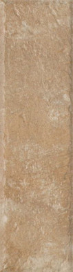 Клинкерная фасадная Ilario Beige Elewacja 6.6х24.5 (0,74) Paradyz Ceramika матовая настенная плитка 