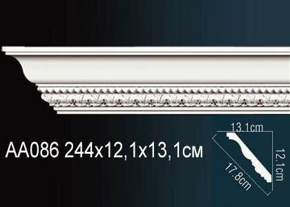 Перфект Карниз потолочный с рисунком AA086