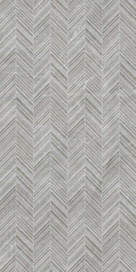 Настенная плитка Vonn Ductile Reliefs Grey Leaf 59.8х119.8 Living Ceramics матовая, рельефная (структурированная) керамическая VN/DUC Ref/GR/LF