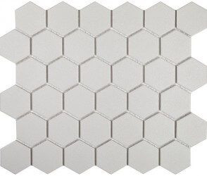 Мозаика KHG51-1U керамика 28.4x32.4 см матовая чип 51x59 мм, белый