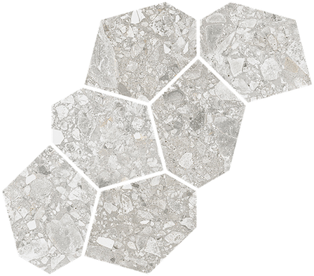 Декор Mosaico Aymaras Gris керамогранит