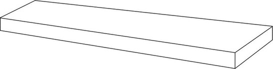 Ступень угловая Empire Lasa Scalino Ang. Dx 33x160 /Эмпаир Ласа Правая 33x160 матовая