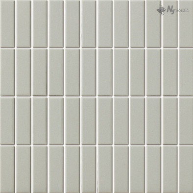 Мозаика PA-556 керамика матовая антислип 29.6х30 см NSmosaic Porcelain Series чип 23х73 мм, серый