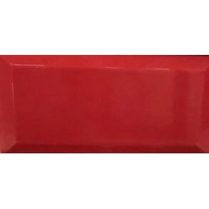 Настенная плитка Mugat Rojo 10x20 глянцевая керамическая фото Настенная плитка Mugat Rojo 10x20 глянцевая керамическая