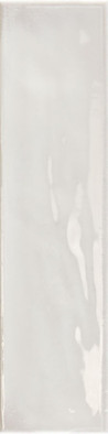 Настенная плитка Rain Bianco 7.5х30 Prissmacer глянцевая, рельефная (структурированная) керамическая 78803246