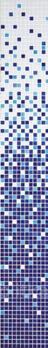 Мозаика Degradados Iris-2 № 803/800/508/501/103 (на сетке)