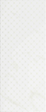 Декор Stravero White 01 25х60 матовый керамический