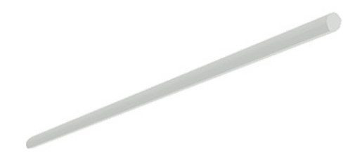Бордюр Rounded Edge Cloud 0.5x10 (104786) 1,1х25 Wow глянцевый керамический