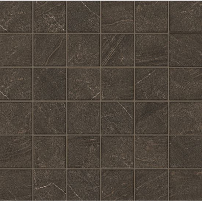 Мозаика GB04 (5х5) 30x30 керамогранит матовая, коричневый