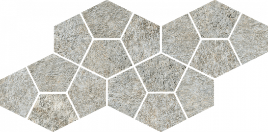 Мозаика Italon Magma Silver Mosaico Prism керамогранит 20.5х41.3 см матовая серебро-silver, серый 620110000246 фото Мозаика Italon Magma Silver Mosaico Prism керамогранит 20.5х41.3 см матовая серебро-silver, серый 620110000246