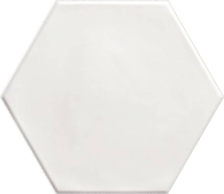 Керамогранит Hex White Matt 15x17.3 матовый