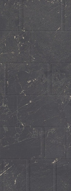 Настенная плитка Marquina Brooklyn Porcelanosa 45x120 матовая, рельефная (структурированная) керамическая