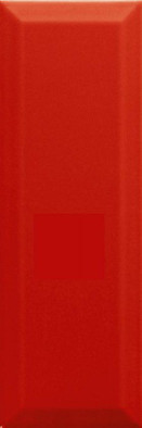 Настенная плитка Vitaminic Rojo Brillo Bisel керамическая