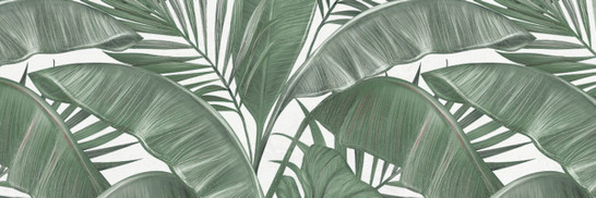 Декор Studio Hojas Perla 30х90 El Molino матовый керамический 78802546