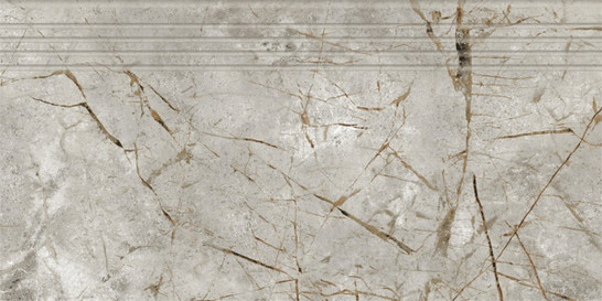 Ступень фронтальная K-2003/LR/st01/300x600x10 керамогранит лаппатированная (полуполированная) Kerranova Айсберг