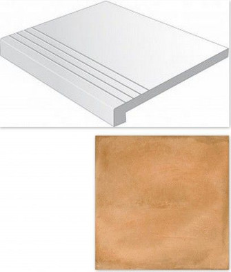 Ступень фронтальная Laverton-R Gradone Natural 80x80 керамогранит