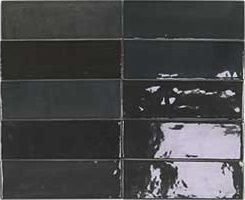 Настенная плитка Safi Graphite (122103) 5,2х16 DNA Tiles глянцевая керамическая